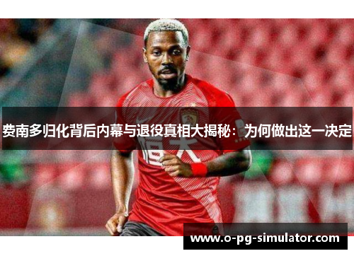 费南多归化背后内幕与退役真相大揭秘:为何做出这一决定 费南多归化背后内幕与退役真相大揭秘:为何做出这一决定